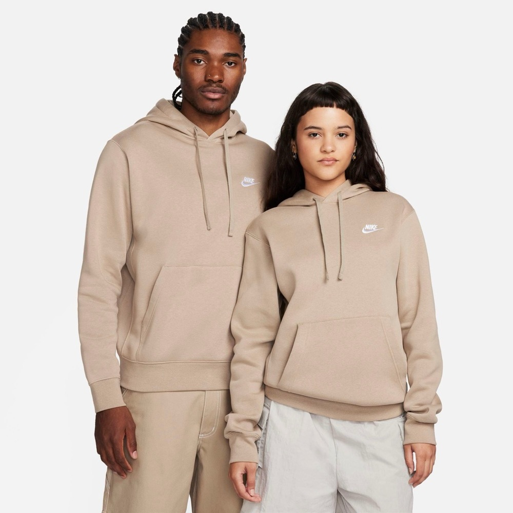 Nike Beige/Tan Pullover Hoodie